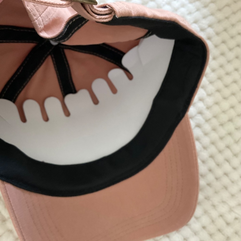 David and Young “Game Day” Mauve Adjustable Fit Cotton Hat - Picture 4 of 5